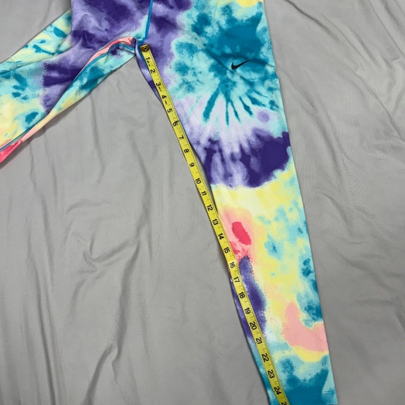Nike Other - Nike Women's Tie-Dye Leggings - Blue, Purple, Yellow, Pink